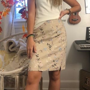 Vintage Floral Skirt!